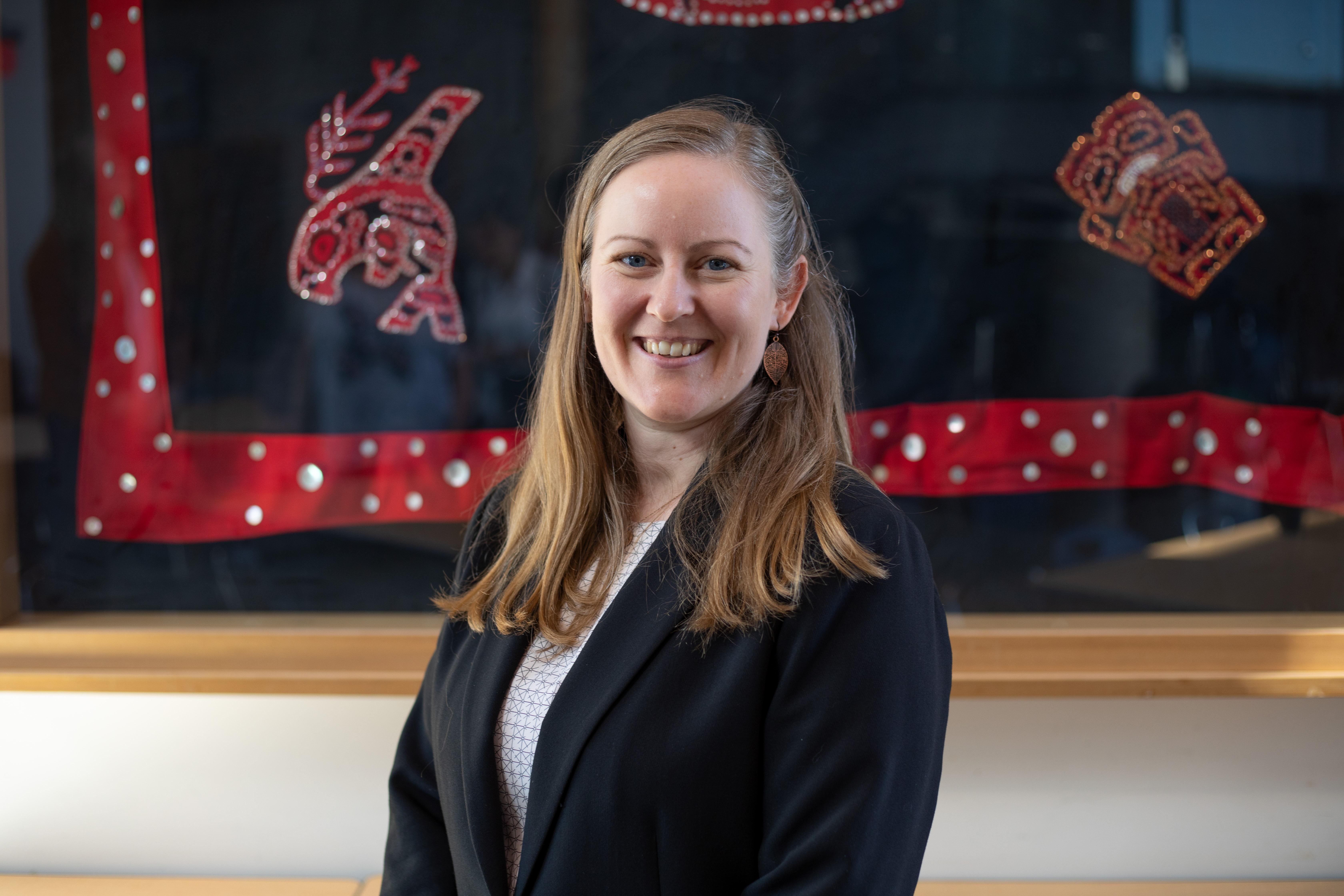 Danielle Allen-Holmes, Community Member (Button Blanket)